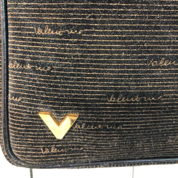 Valentino | Bags | Valentino Suede Navy Leather Shoulder Bag | Poshmark